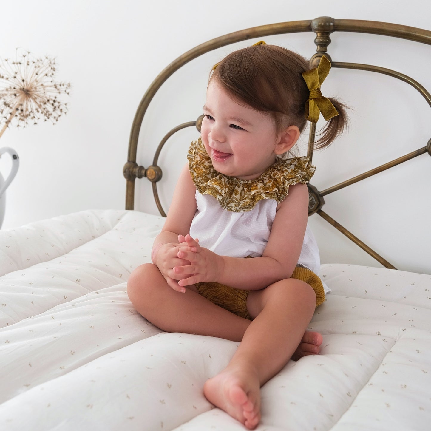 Pip & Ink Liberty removable ruffle collar Heidi