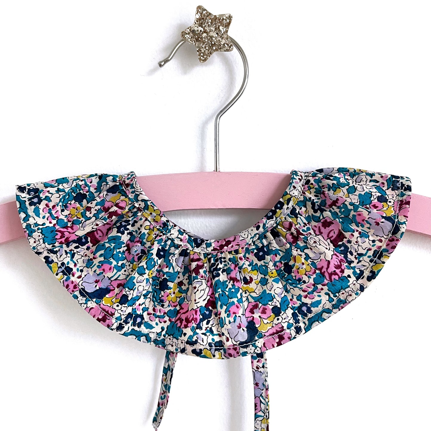 Pip & Ink. Summer Joy. Little baby and child Liberty ruffle collar. Baby and children’s accessories. New baby gift.
