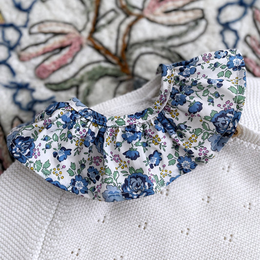 Little baby and child Liberty ruffle collar. Baby and children’s accessories. New baby gift.