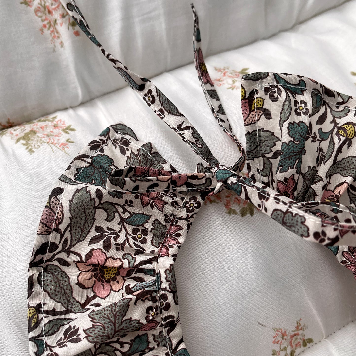 Pip & Ink baby ruffle collars. Liberty ruffle collar. removable ruffle collar.