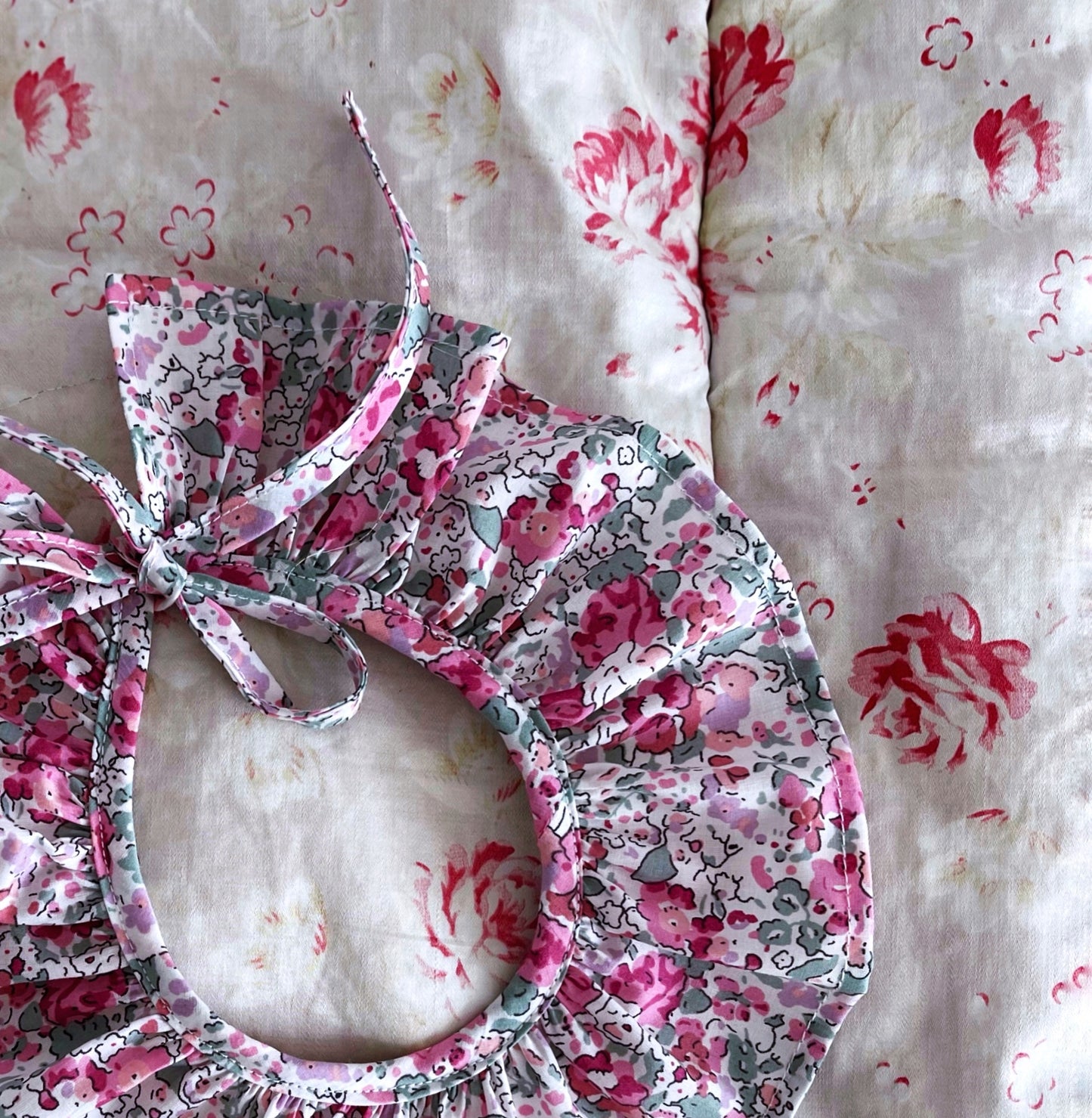 Pip & Ink. Sweet-pea. Little ruffle collar. Baby ruffle collar.