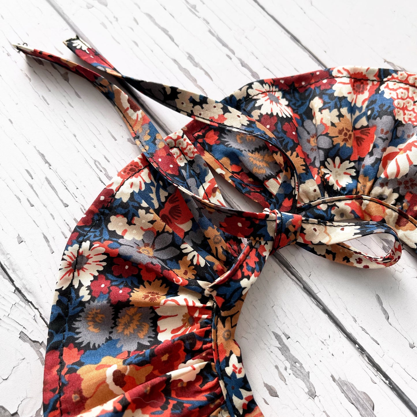 Liberty removable ruffle collar Baby ruffle collar