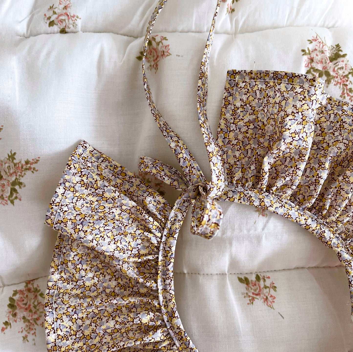 Baby Liberty removable ruffle collar Pip & Ink.