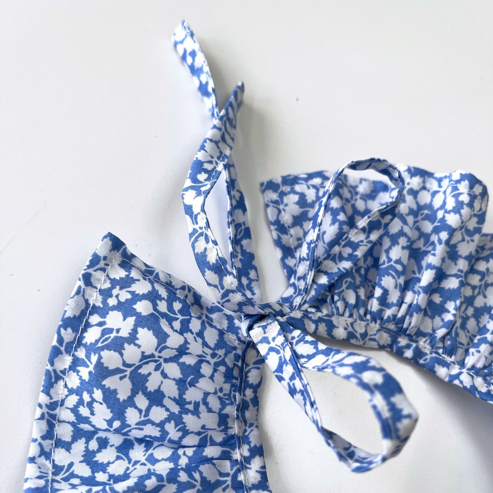 Liberty baby removable ruffle collar
