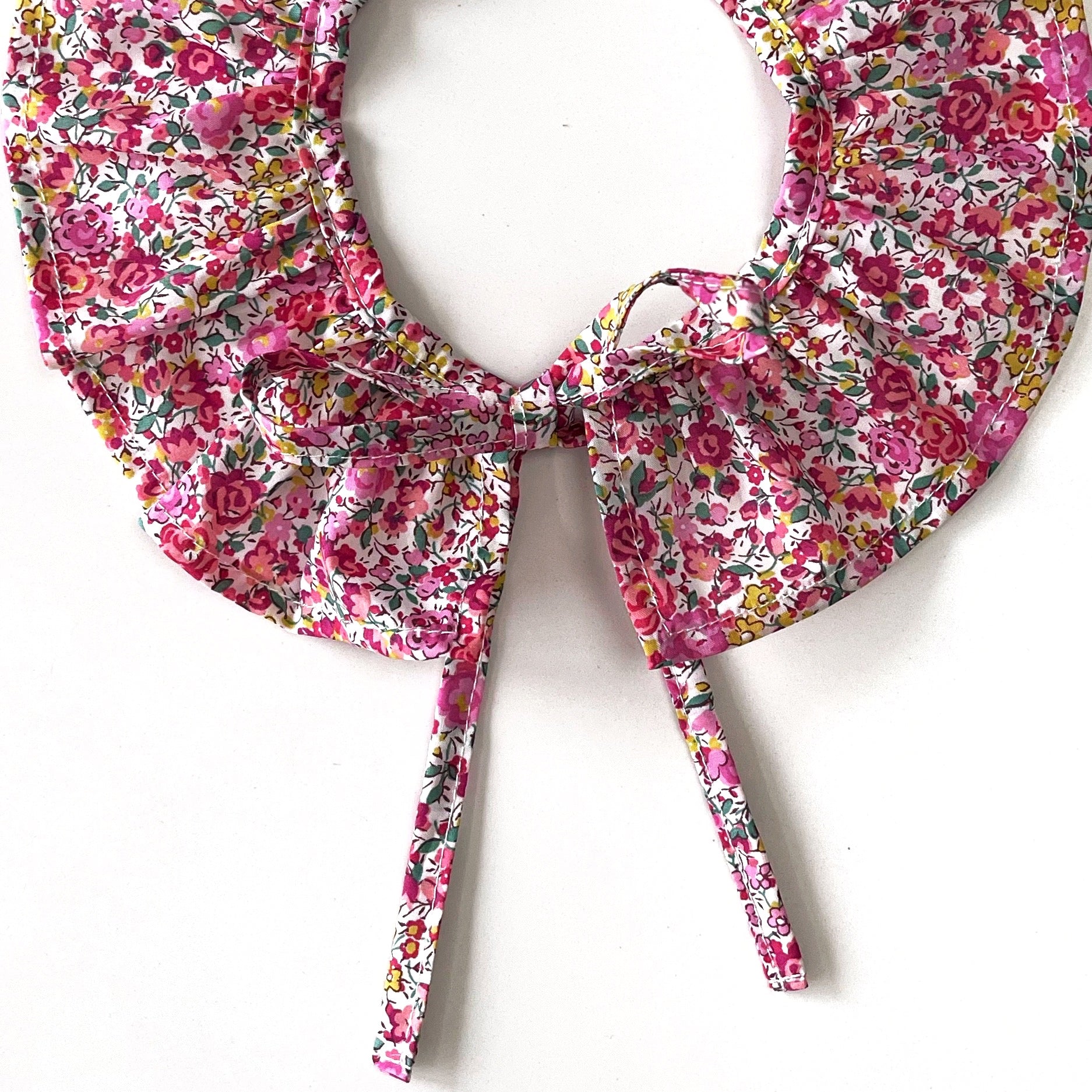 Liberty baby removable ruffle collar