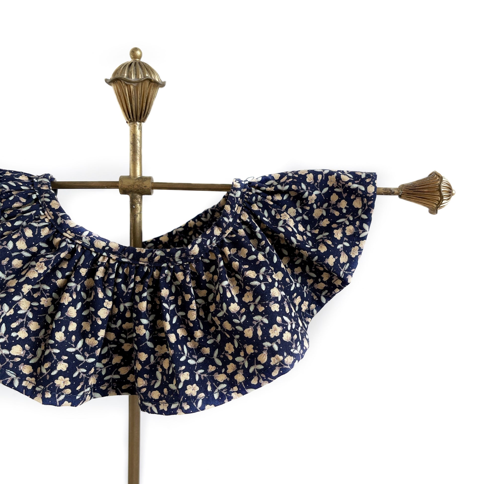 Pip & Ink baby ruffle collar. Liberty ruffle collar. Removable ruffle collar. Little ruffle collar.